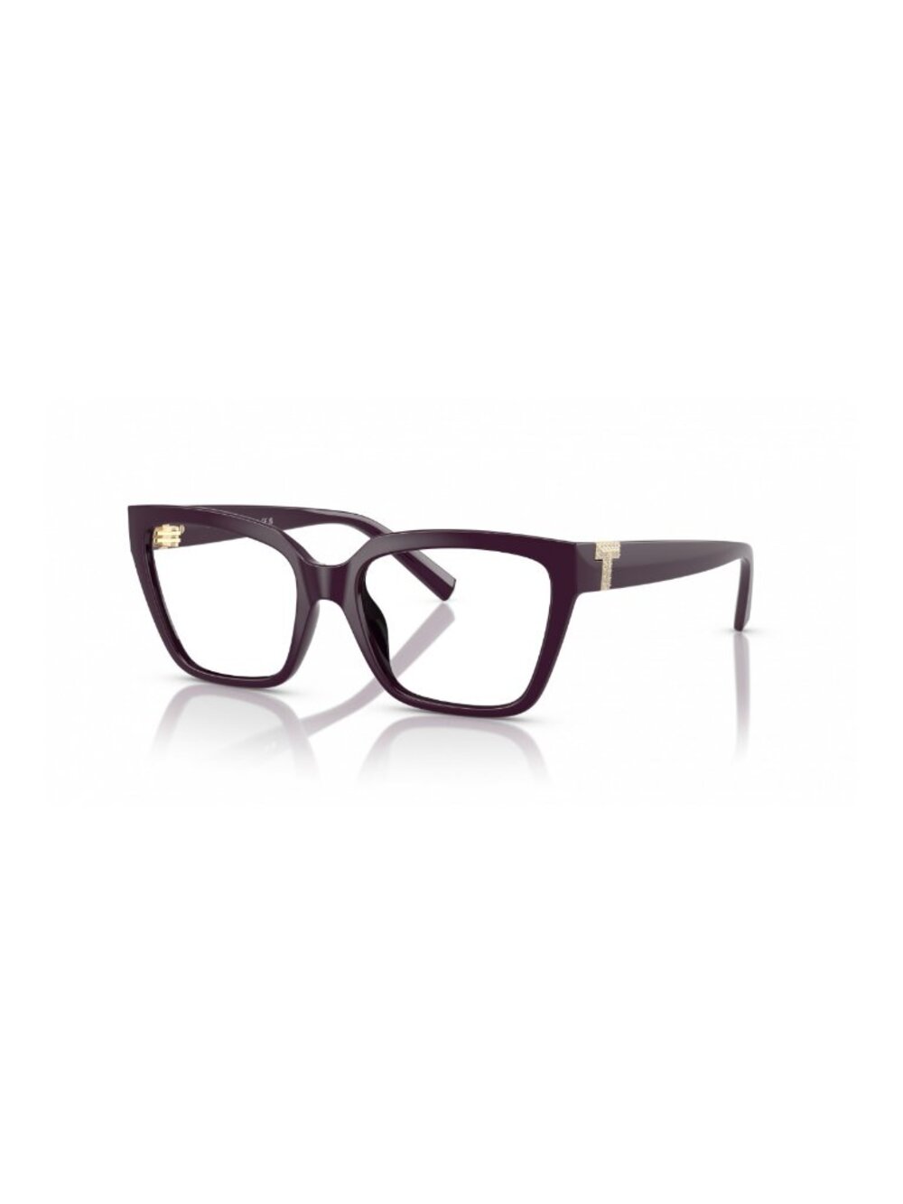 Tiffany & Co Eyeglasses Glasses TF 2257BU 8427 Deep Kunzite Purple 54mm w/case